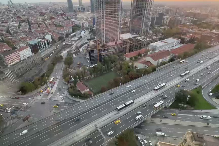 İstanbul'da trafik yoğunluğu akşam saatlerinde yüzde 40'ın altına geriledi