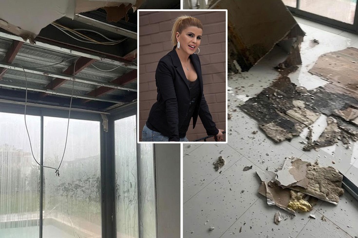 İstanbul'u vuran selden astrolog Nuray Sayarı da nasibini aldı: Lüks villasının tavanı çöktü, havuzu içeri taştı