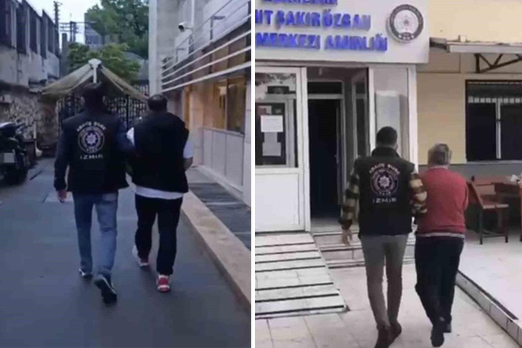 164 wanted individuals were caught in a simultaneous operation.