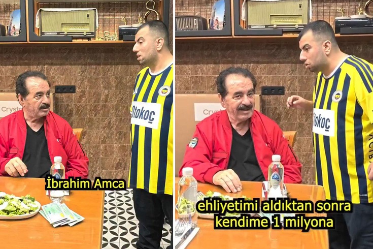 Kadıköy Bull told İbrahim Tatlıses about his 1 million lira dream.