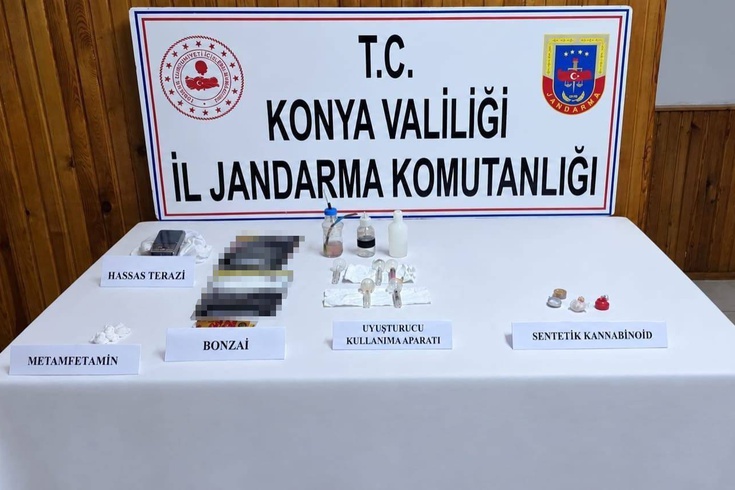 Konya'da 26 operasyonda 4 bin 137 sentetik hap ele geçirildi, 1 şüpheli tutuklandı