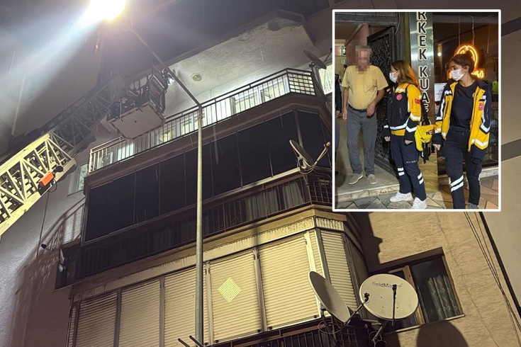 He put food on the stove and fell asleep, then asked the teams who rescued him, 'How much do I owe?'