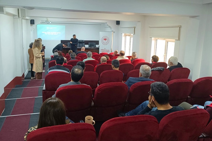 Tekirdağ'da Tarım ve Orman Müdürlüğü Personeline Sağlıklı Hayat Akademisi Eğitimi Verildi