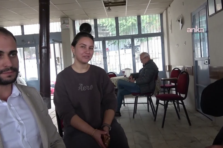 Germencik'te tek kadın kahvehane sahibi Uslu