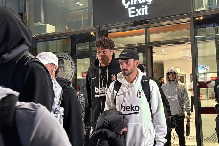 Beşiktaş Trabzon'a ulaştı