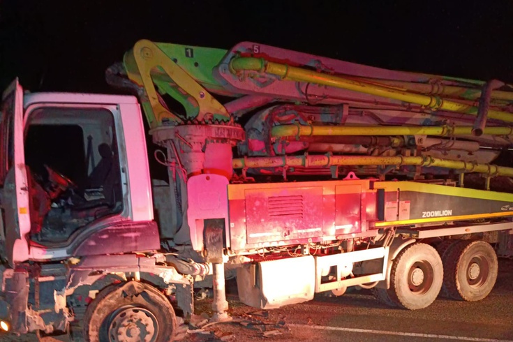 Malatya Hekimhan'da beton mikseri ile araç çarpıştı: 2 yaralı