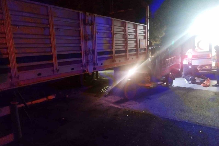 Karapınar'da bisiklet kazaası: Sürücü ciddi yaral
