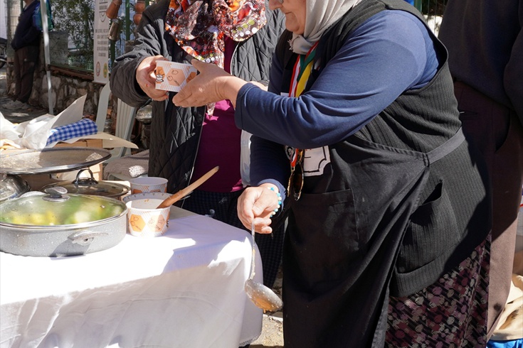 Menteşe'de Tarhana Festivali'ne yoğun ilgi