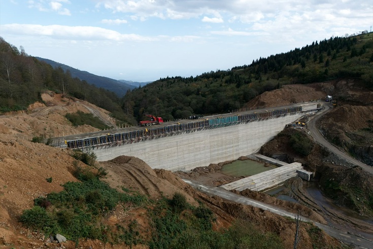 Uçarsu Göleti Trabzon'a Su Verecek