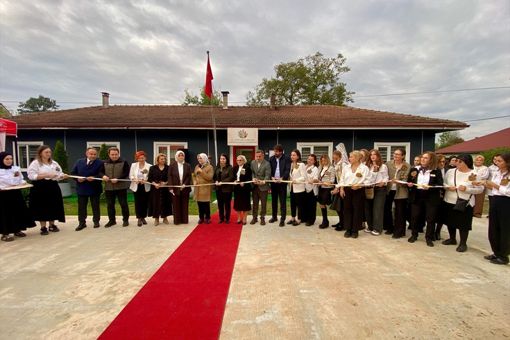 Düzce'de kadın kooperatifi hizmete girdi