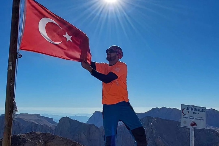 Erciyes'te dağcı hayatını kaybetti
