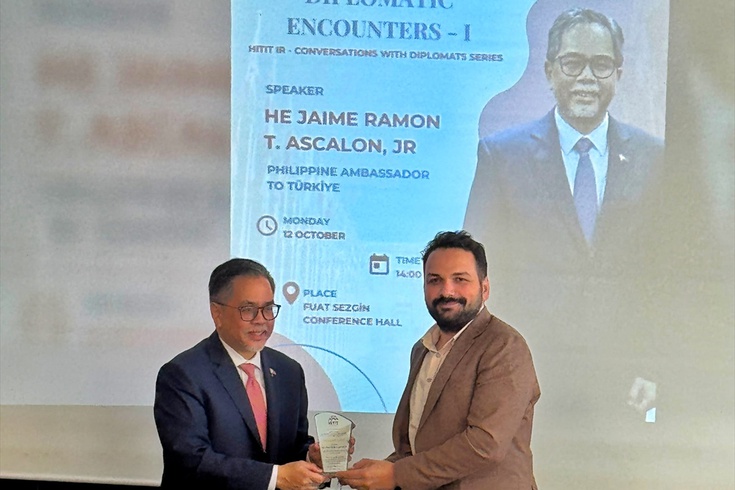 Filipinler Büyükelçisi Ascalon Hitit Üniversitesi'nde Konferans Verdi