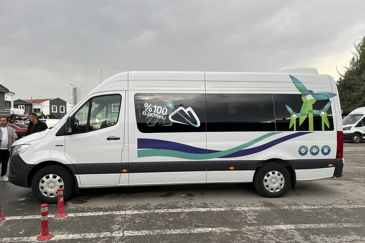 Kayseri'de ilçe otobüsleri elektrikli oluyor