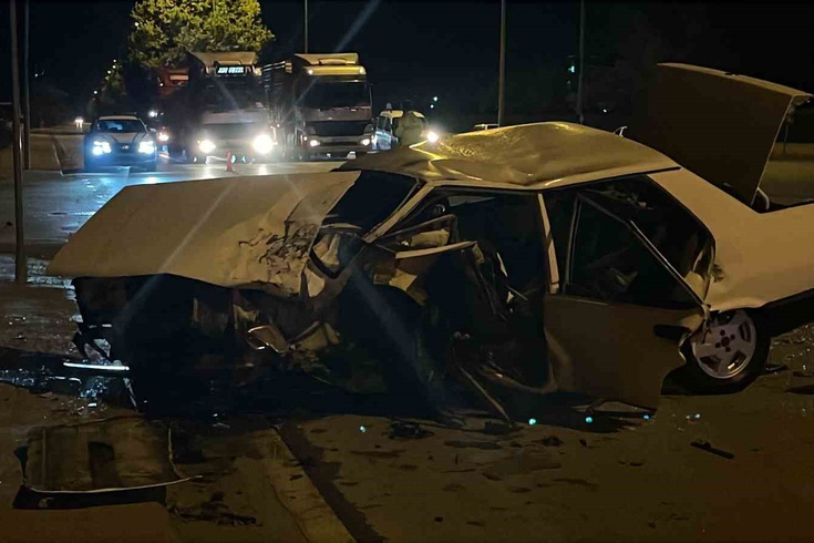 Konya Meram'da trafik kazası