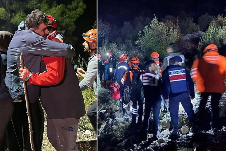 Yazılı Kanyon'da mahsur kalan 10 İHH gönüllüsü kurtarıldı