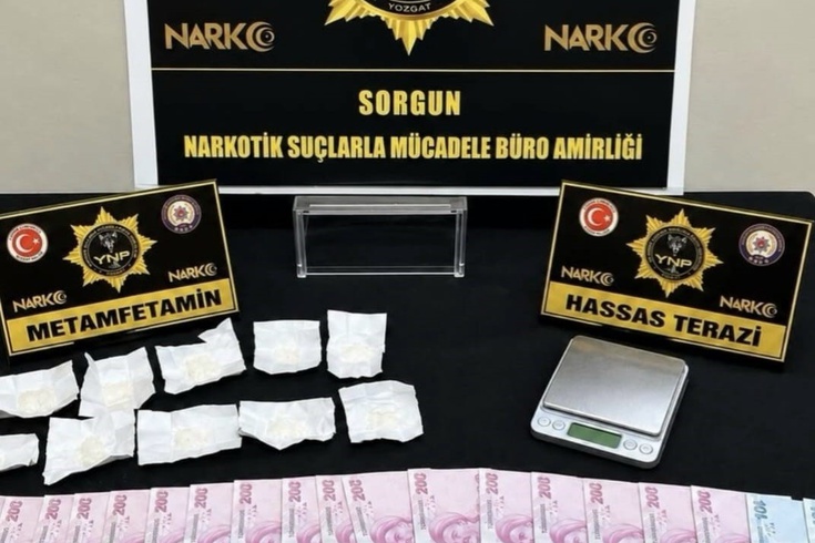 Sorgun'da uyuşturucu operasyonunda tutuklama