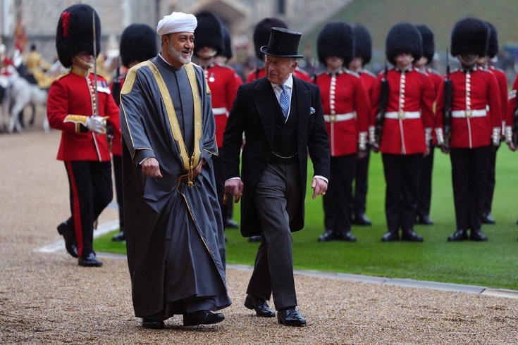 King Charles read in Arabic the hadith of Prophet Muhammad about the Omanis at a dinner held in honor of the Sultan of Oman.