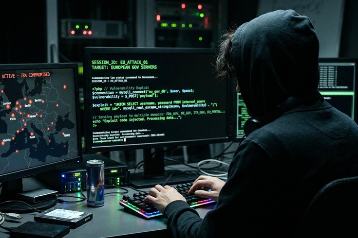 Many websites belonging to public institutions in Europe went down.