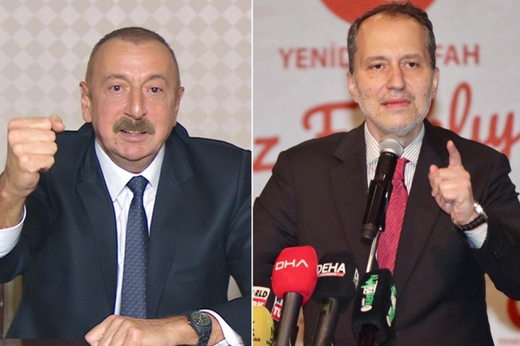 جاء أول ردّ فعل على علييف من أربكان الممنوع من دخول أذربيجان.