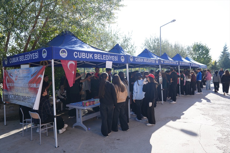 Çubuk'ta Türk Silahlı Kuvvetleri Güçlendirme Vakfı'na destek kermesi