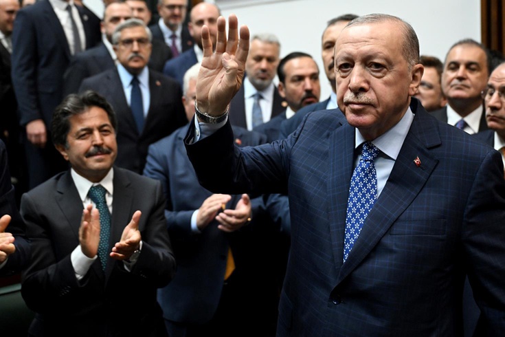 Erdoğan'ın kravatındaki detay dikkat çekti