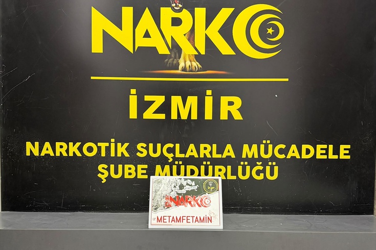 İzmir'de peynir bidonunda uyuşturucu ele geçirildi
