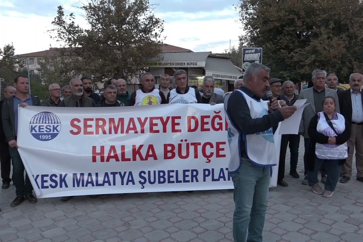 BES Malatya'dan 2027 bütçesine tepki