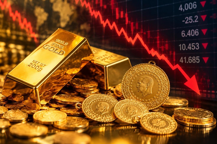 Sharp drop in gold! It fell below the psychological threshold, eyes on the Fed
