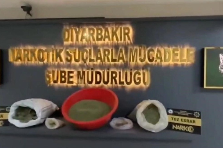 Diyarbakır'da uyuşturucu operasyonunda 67 tutuklama
