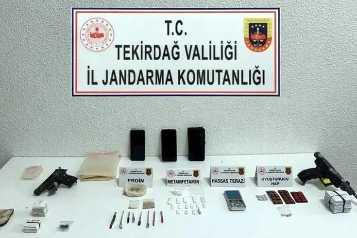 Marmaraereğlisi'nde uyuşturucu operasyonu
