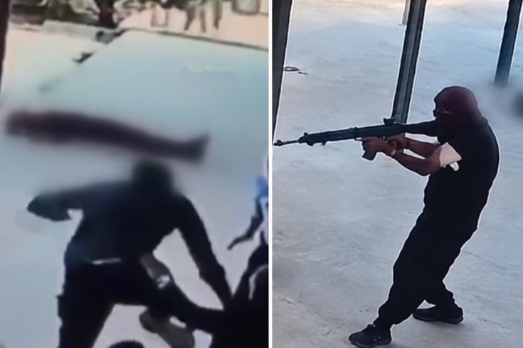 New footage of the church attack in Jordan