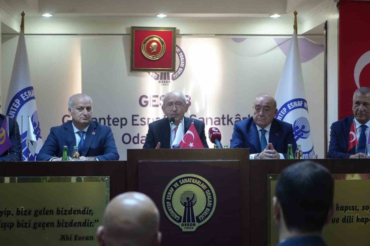 Kılıçdaroğlu, Gaziantep'te esnaf bakanlığı talep etti