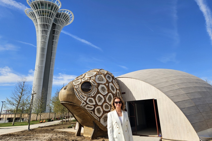 COP31 için kaplumbağa biçimli pavilyon tasarlandı
