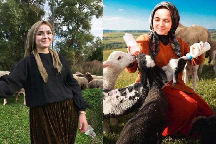 The young woman who became a farmer with state support achieved her dreams.