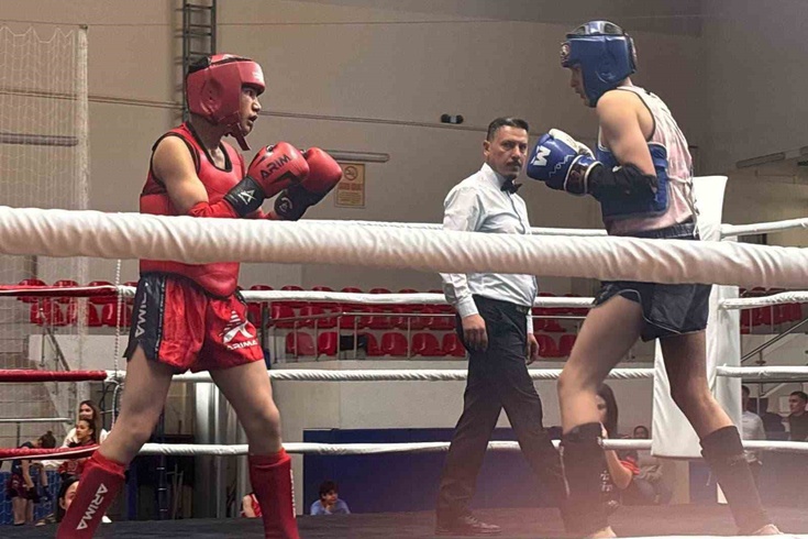 Talas'ta Cumhuriyet Muaythai Müsabakaları düzenlendi