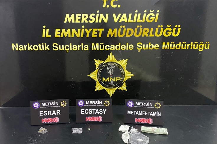 Mersin'deki uyuşturucu operasyonunda 5 tutuklama