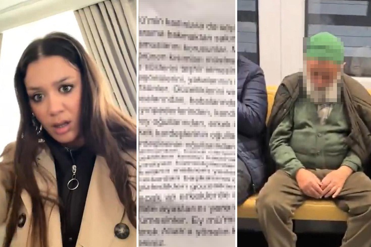 He rebelled against the paper that the old man shoved into his hand on the subway.