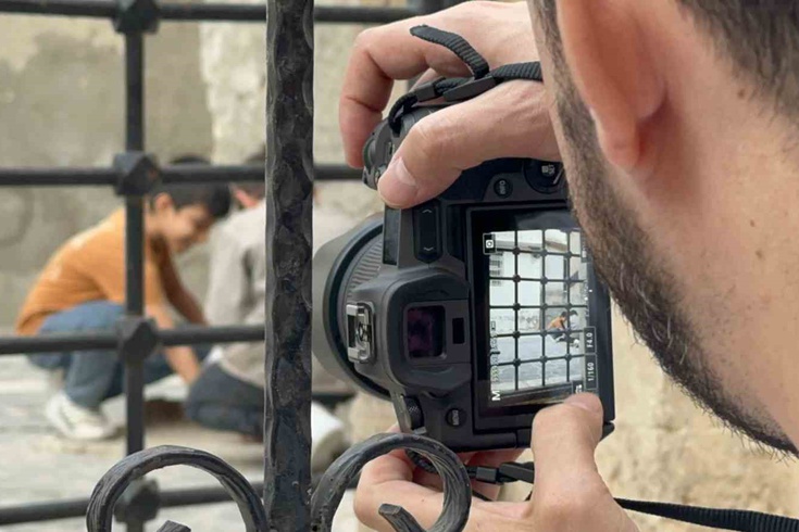 Şanlıurfa'da kursiyerler Fırfırlı Camisi'ni fotoğrafladı