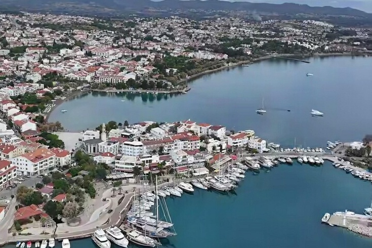 Datça'da olumsuz hava eğitime ara verdirdi
