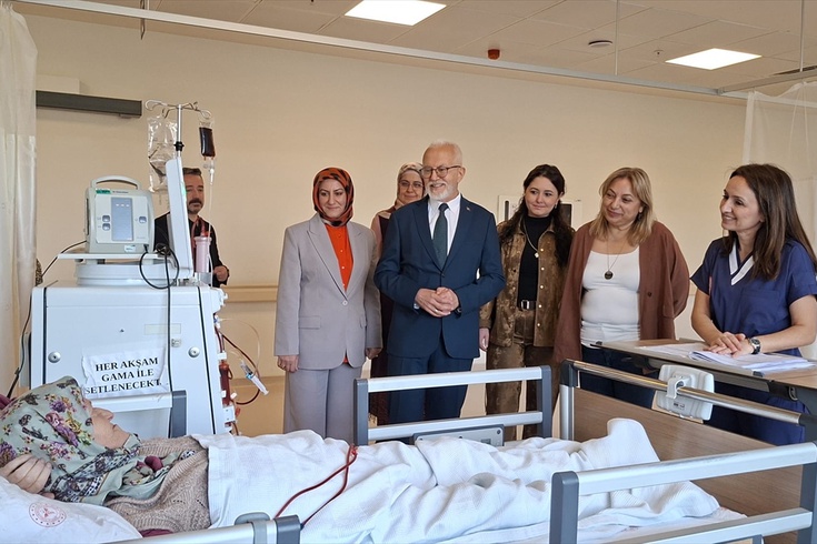 Bildirici'den Hasta Hakları Günü kapsamında ziyaret