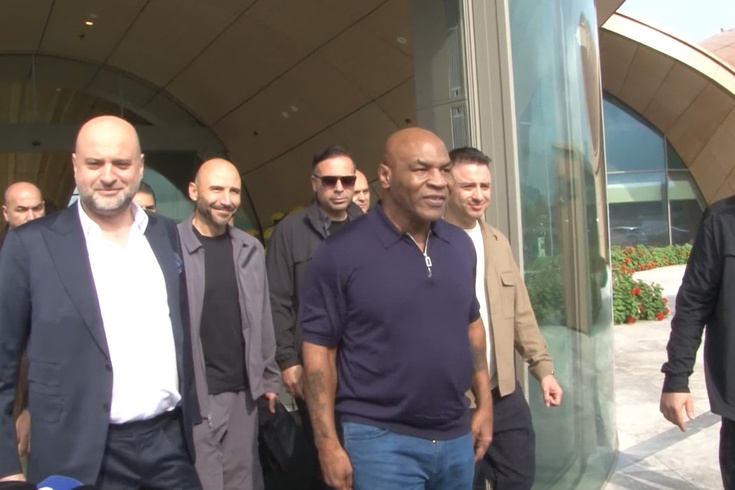 Mike Tyson Dizi Çekimi İçin İstanbul'da