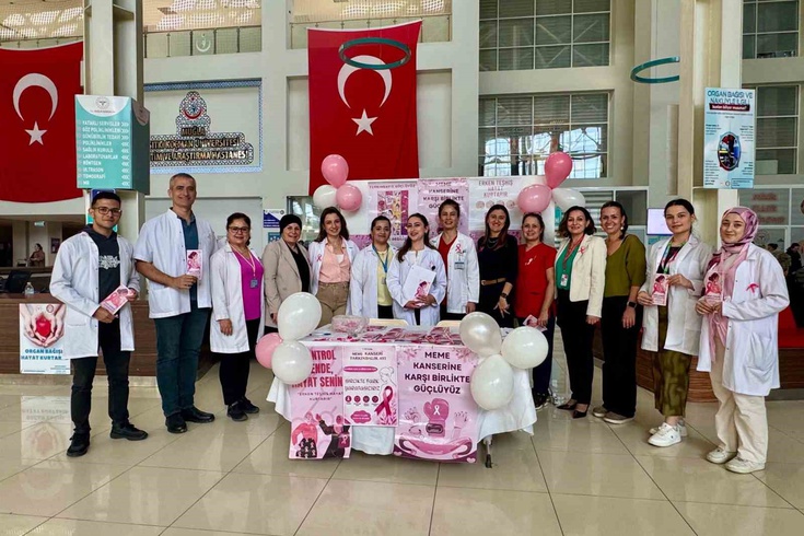Muğla Hastanesinde erken tanı standı kuruldu