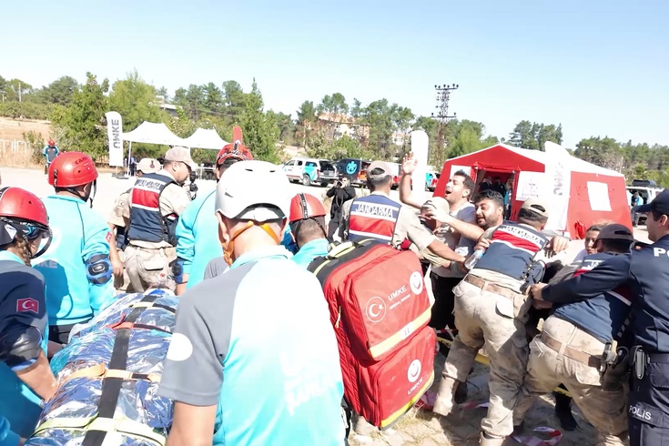 Bozova'da Deprem Senaryolu UMKE Tatbikatı