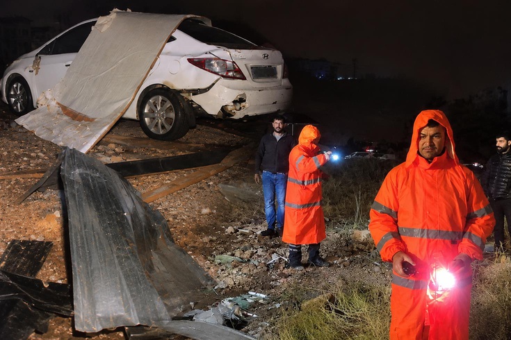 4 can alan hortumun ardından korkunç manzara