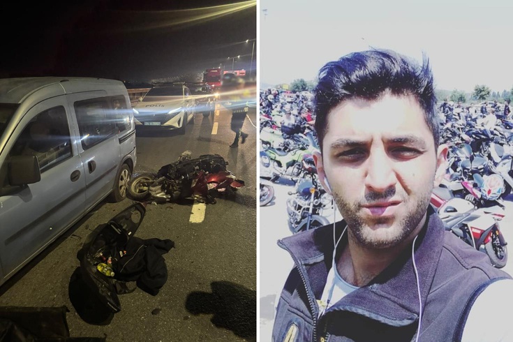Motosiklet sürücüsü feci kazada can verdi! 10 yıl önce ağabeyi de motosiklet kazasında ölmüş