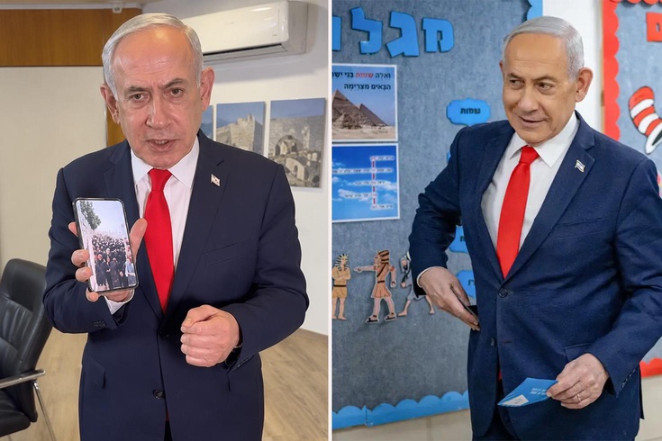 Netanyahu'dan seçim günü tepki çeken sözler! Arap seçmenleri hedef aldı