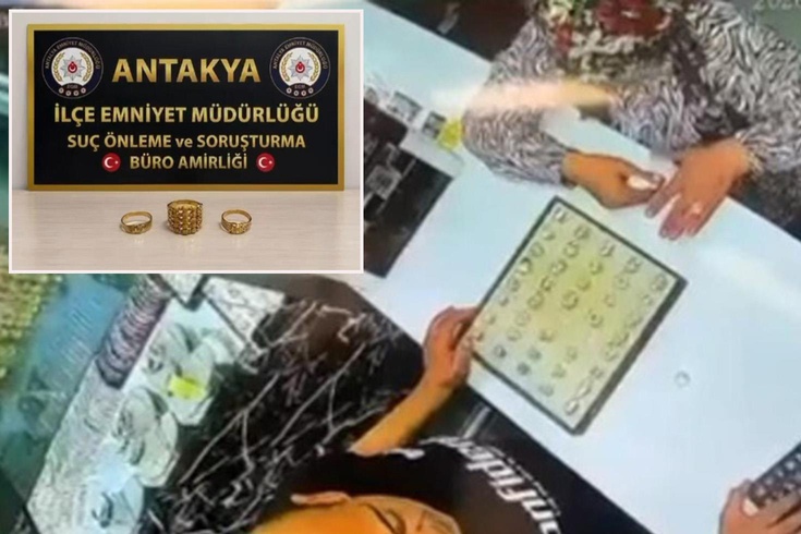 Kuyumcu hırsızlarını güvenlik kamerası ele verdi