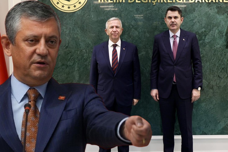 Mansur Yavaş-Murat Kurum görüşmesine Özgür Özel'den yorum