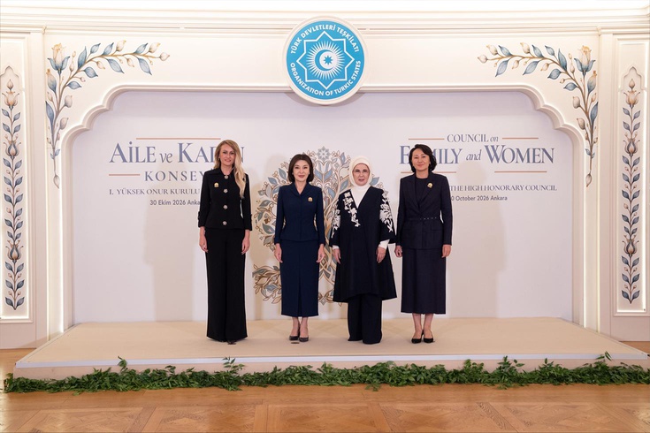 Emine Erdoğan, Türk Devletleri Teşkilatı lider eşleriyle buluştu: Aile ve kadın için ortak adım