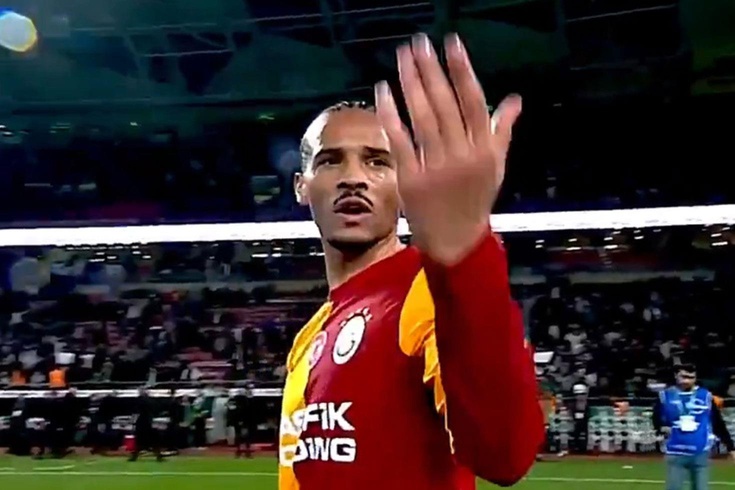 Leroy Sane curses at cameraman live on air